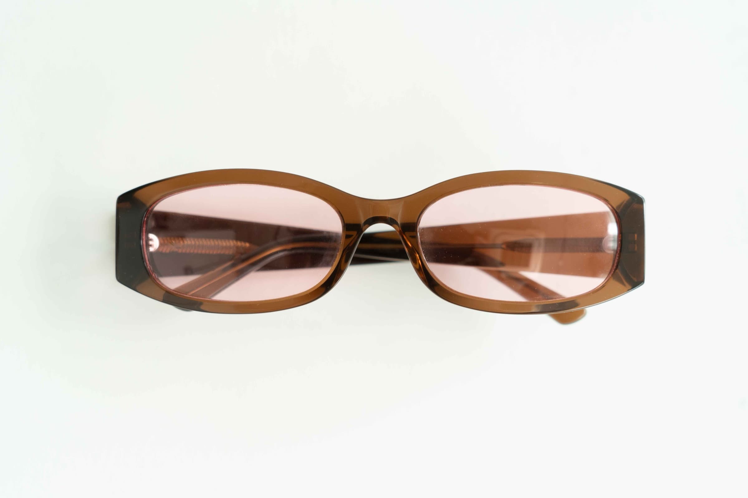 The Lady Pink sunglasses, front view on a clean background